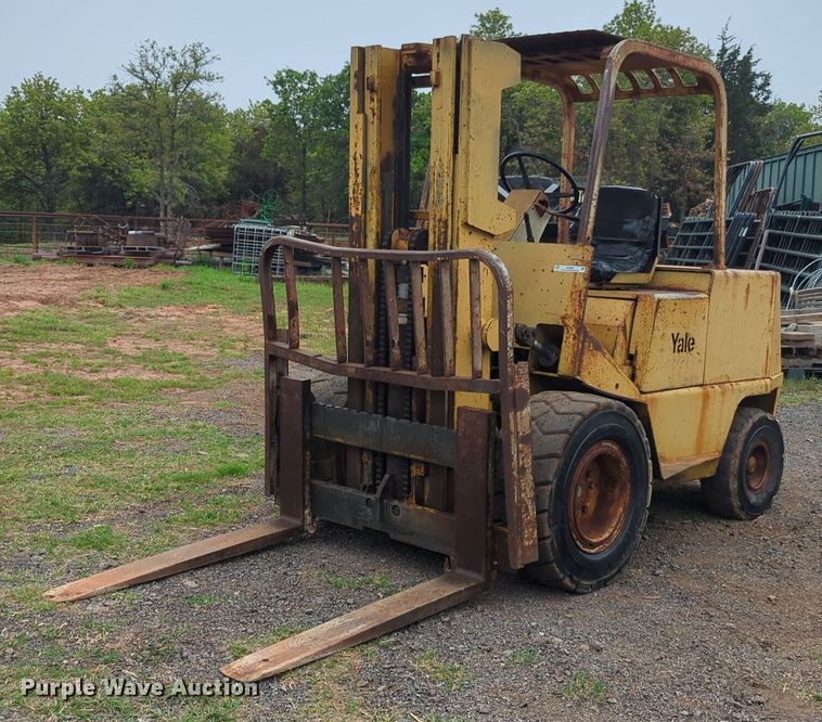 Yale GP-080LBNSB-86 forklift - NZ9601