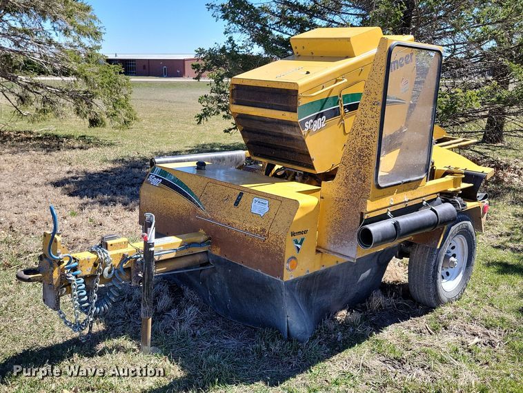 2014 Vermeer SC802 stump grinder - DG0589
