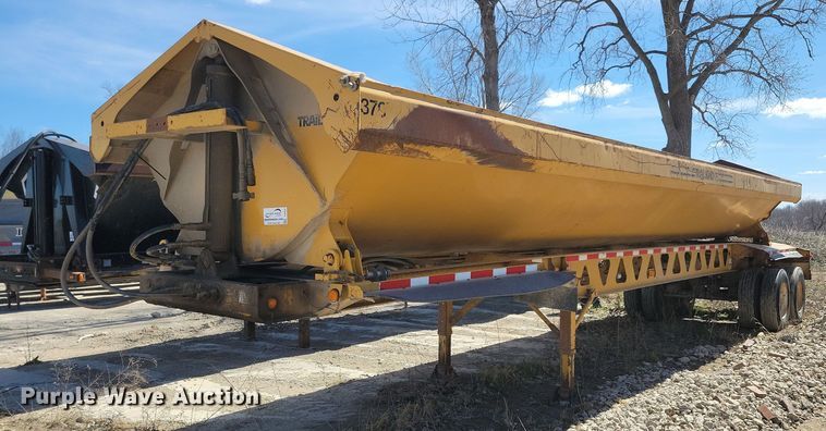 2004 Trail King TK60SSD-392 side dump trailer - DG0591