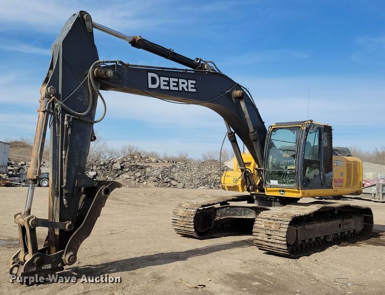 2010 John Deere 270D LC excavator - DG0593