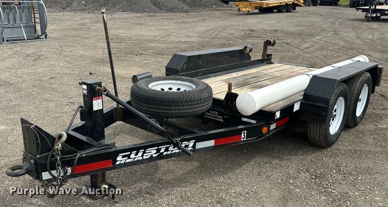 2019 Lucon Custom Heavy Haul  tilt deck utility trailer - EG1379
