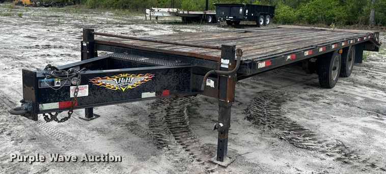 2015 H&H FD-306 equipment trailer - EH5401