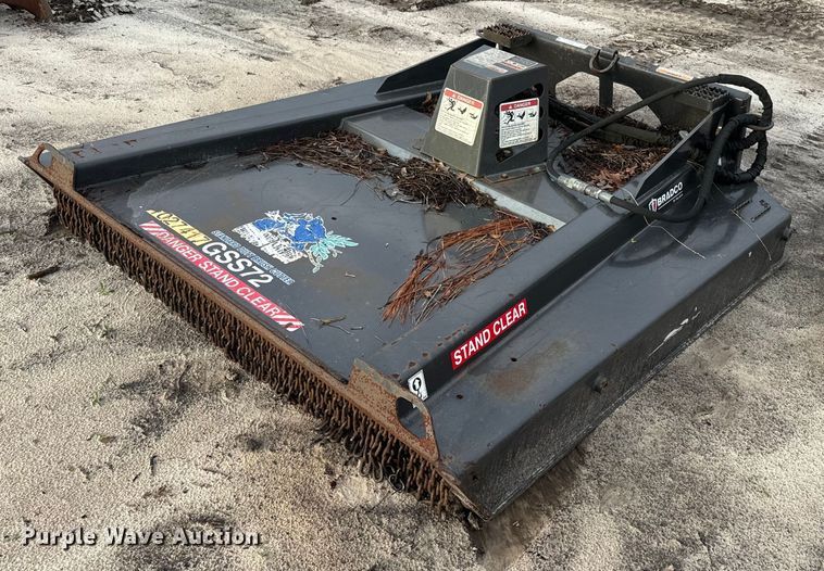 2019 Paladin Bradco GSS72 skid steer rotary mower - EH5414