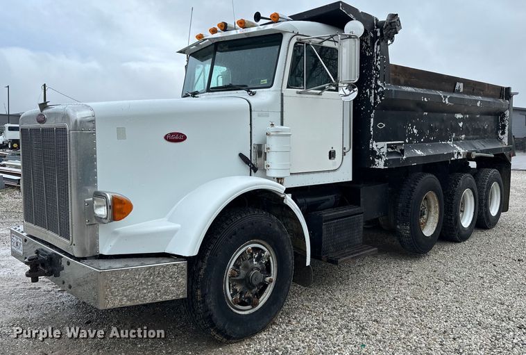 1989 Peterbilt 357 dump truck - EH6643