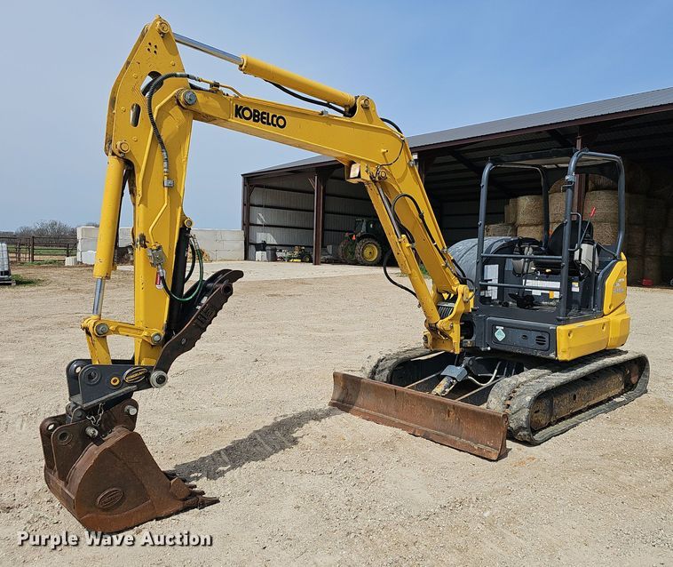 2019 Kobelco  SK55SRX-6E mini excavator - EJ6220