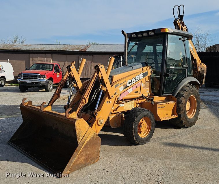 2008 Case  580 Super M Series 3 backhoe - EJ6289