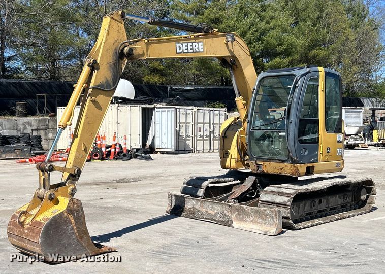 2007 John Deere 75C excavator - EK4395