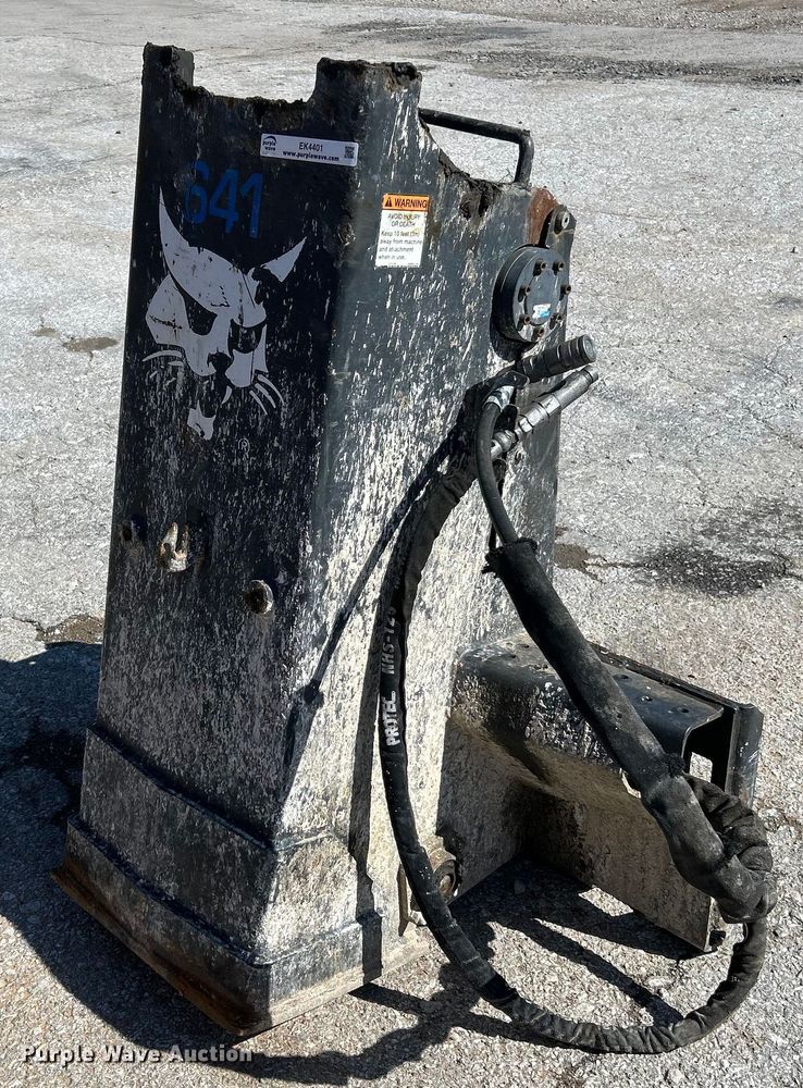 Bobcat skid steer drop hammer - EK4401
