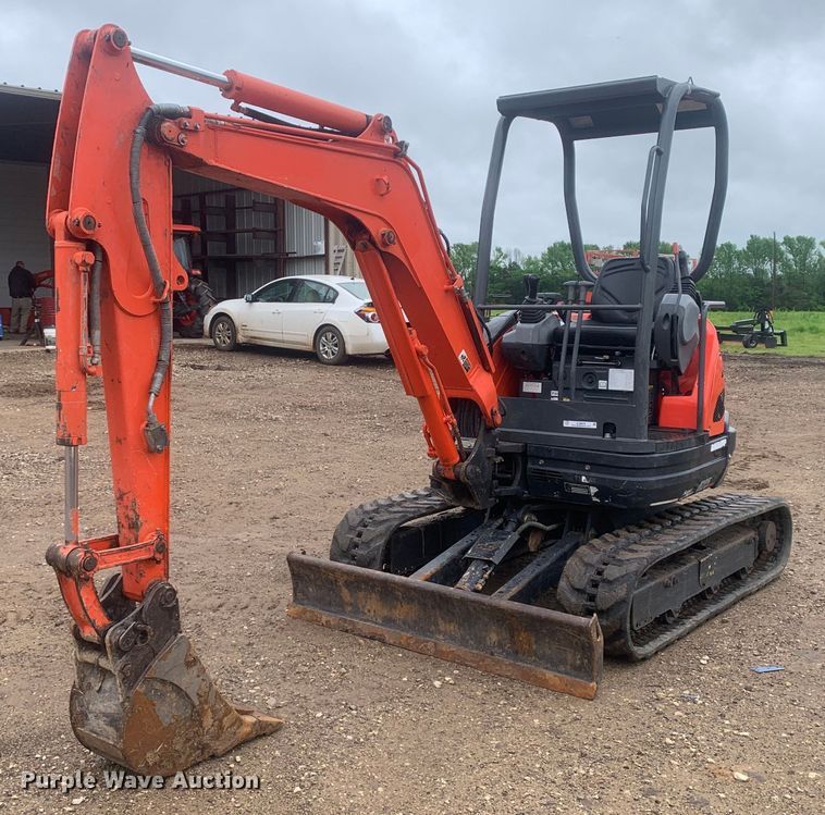2020 Kubota U25 mini excavator - KX9978