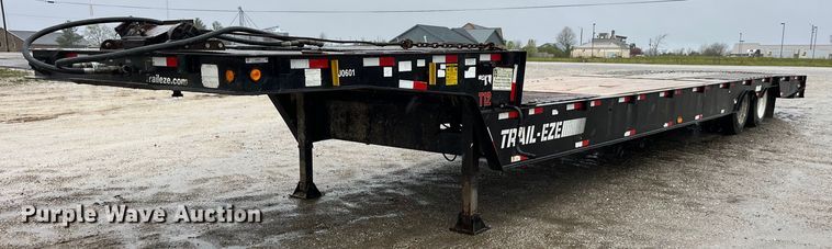 2002 Dakota Trail-Eze TE70HT48 drop deck equipment trailer - LD9379
