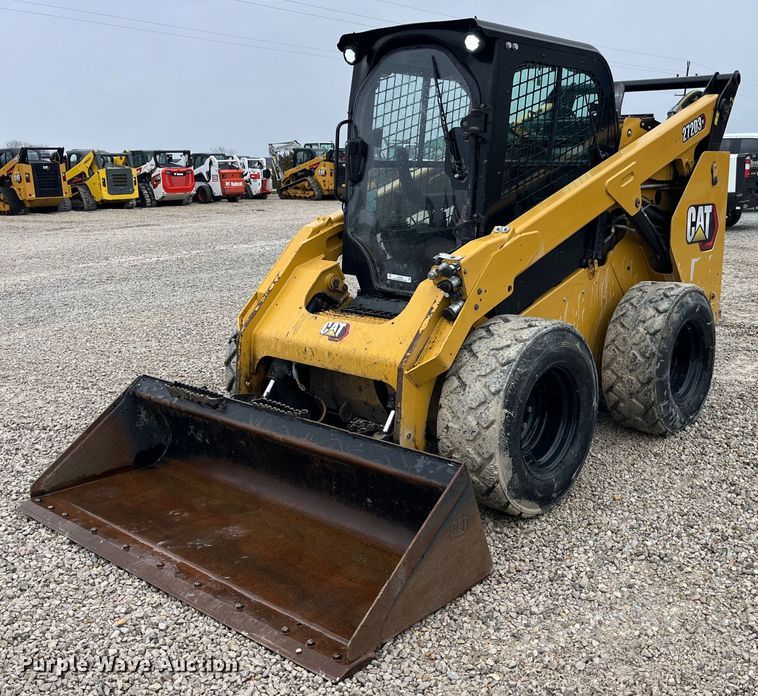 2019 Caterpillar 272D3XE skid steer loader - LD9385