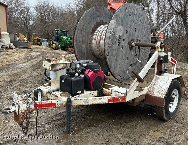 Shop built  reel trailer - MO9216