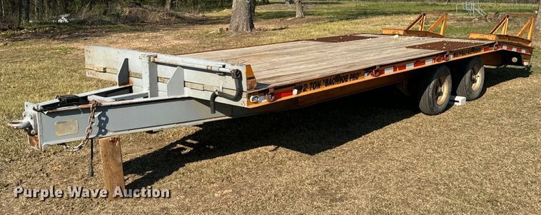 2002 Econoline Backhoe Pro equipment trailer - ND9181