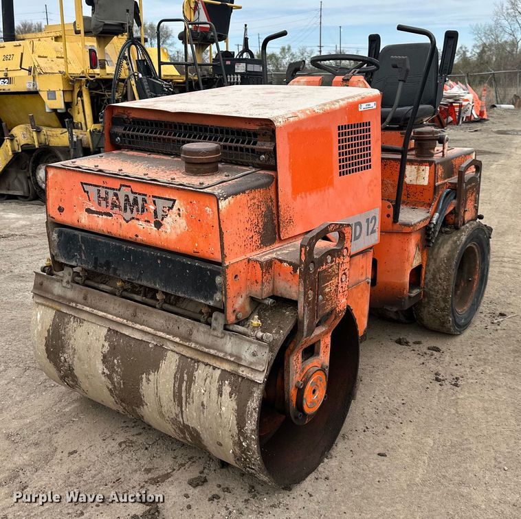 1997 Hamm HD12K combination vibratory roller - NT9084