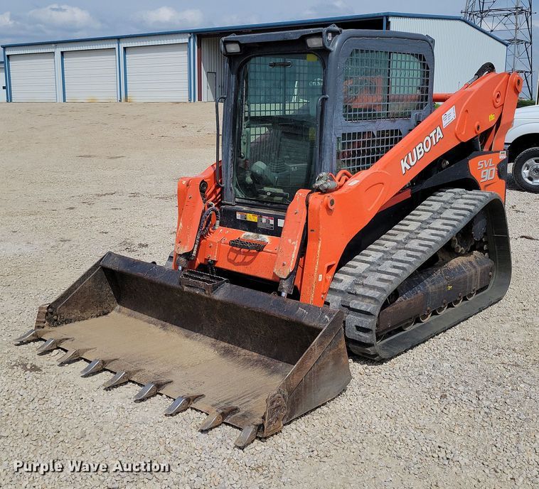 2011 Kubota SVL90 tracked skid steer loader - DP1335