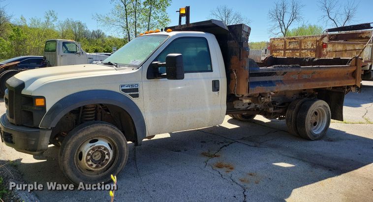 2008 Ford F450 Super Duty XL dump truck - DP1356
