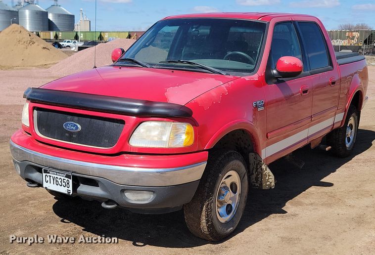 2001 Ford  F150 XLT SuperCrew pickup truck - DP3508