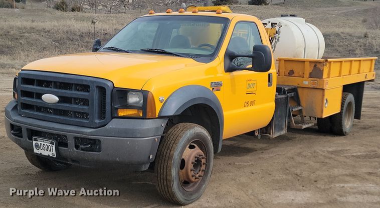 2007 Ford  F550 Super Duty XL flatbed truck - DP3521