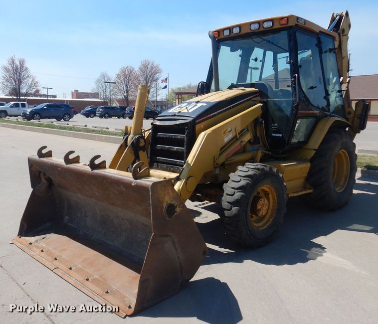 2001 Caterpillar 420D backhoe - DV9956