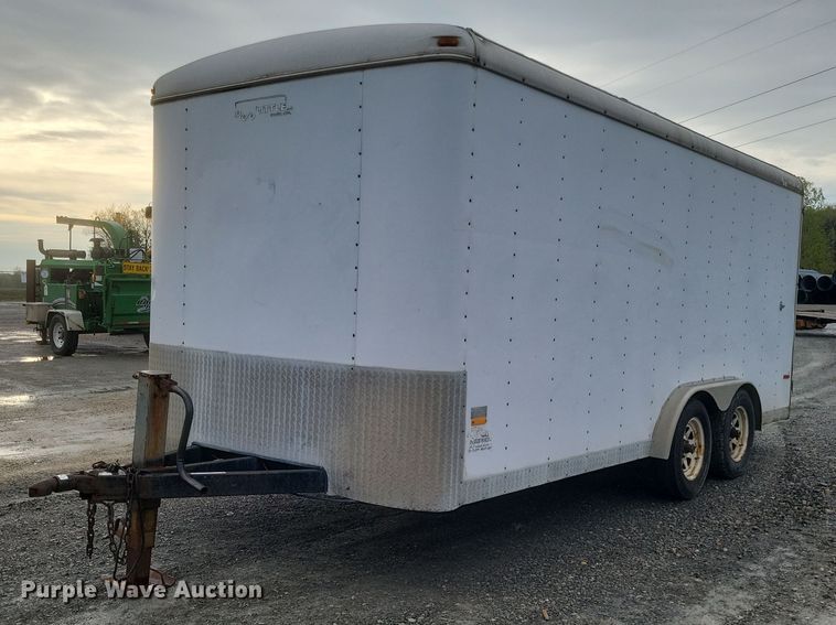 2002 Doolittle  enclosed cargo trailer - EJ7902
