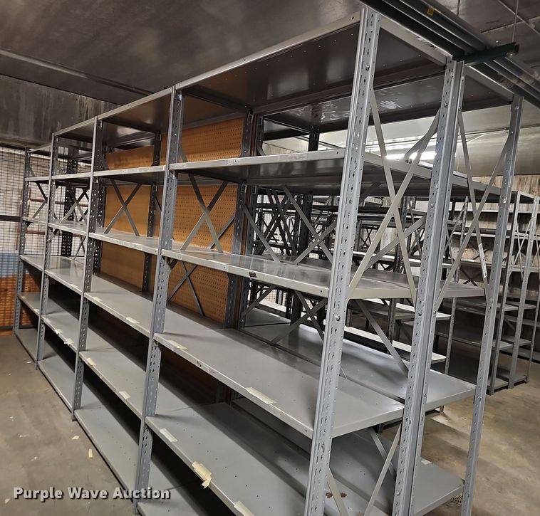 (7) metal shelves - EK5786