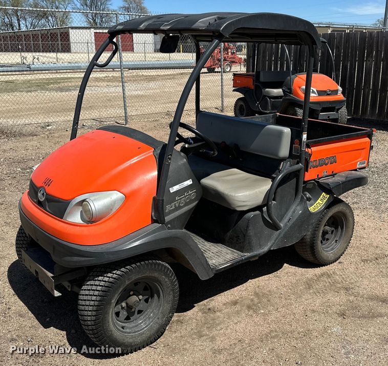 2010 Kubota RTV 500 utility vehicle - OE9061
