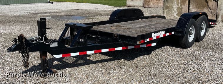 2001 Cronkhite 3400E tilt deck utility trailer - OG9876