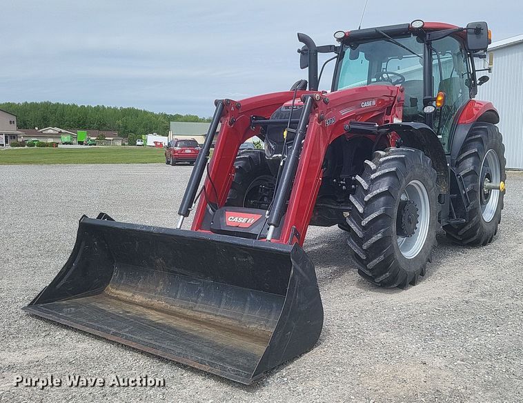2020 Case IH Maxxum 125 MFWD tractor - EJ7946