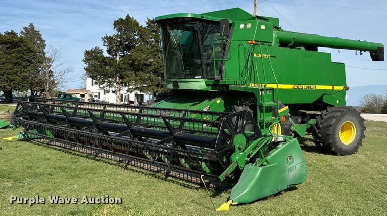 1998 John Deere 9610 RWA combine - ND9198