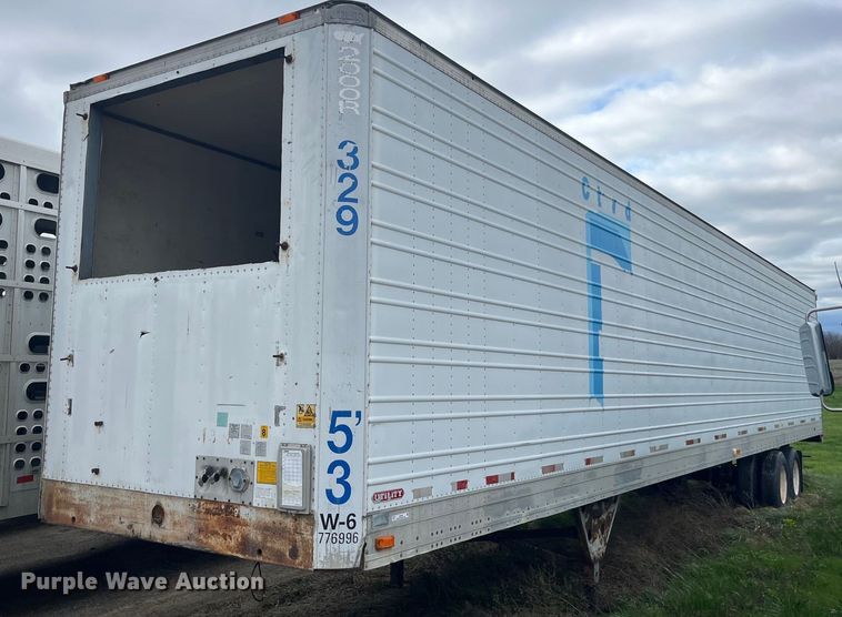 1988 Utility Trailer Inc dry van trailer - LD9443