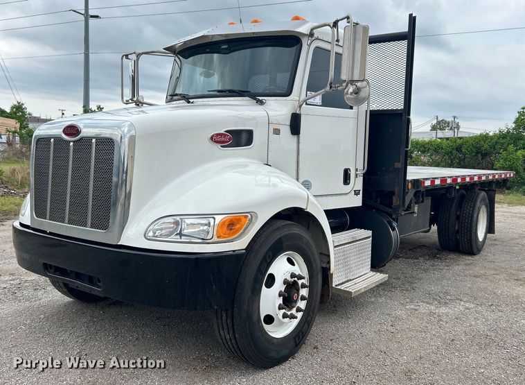 2018 Peterbilt  337 dump flatbed truck - DO6455