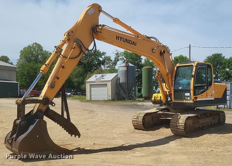 Hyundai ROBEX160LC-9 excavator - DR4758
