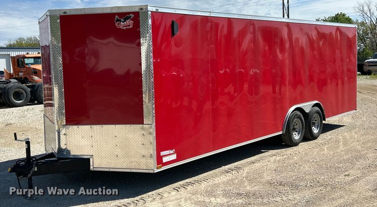 2023 Quality Cargo 8.5X24TA3 enclosed cargo trailer - EK4528