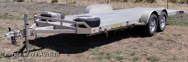 2023 Aluma 8220HTILT tilt deck utility trailer - LO9004