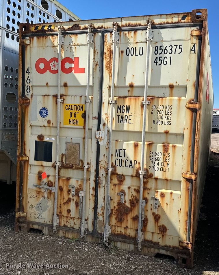 2007 CIMC NL40H-083A storage container  - NL9716