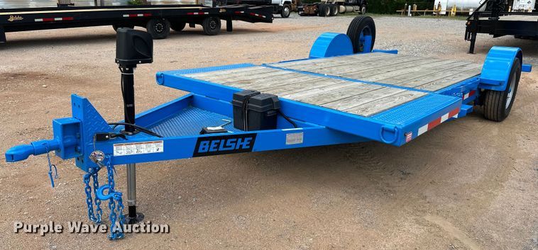 2023 Belshe WTB2-1EB tilt deck utility trailer - NR9809