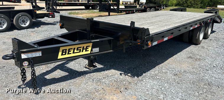 2023 Belshe  DT255 equipment trailer - NR9810