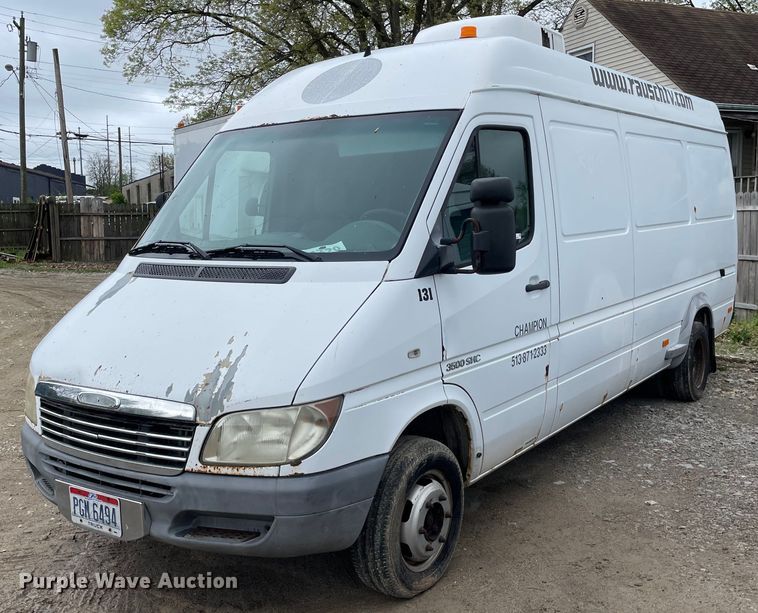 2005 Freightliner Sprinter 3500 sewer inspection van  - OG9888