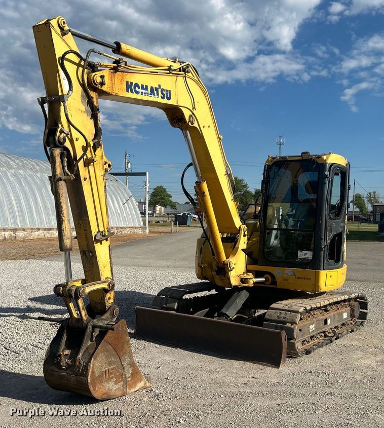 2010 Komatsu PC88MR-8 mini excavator - DO1141