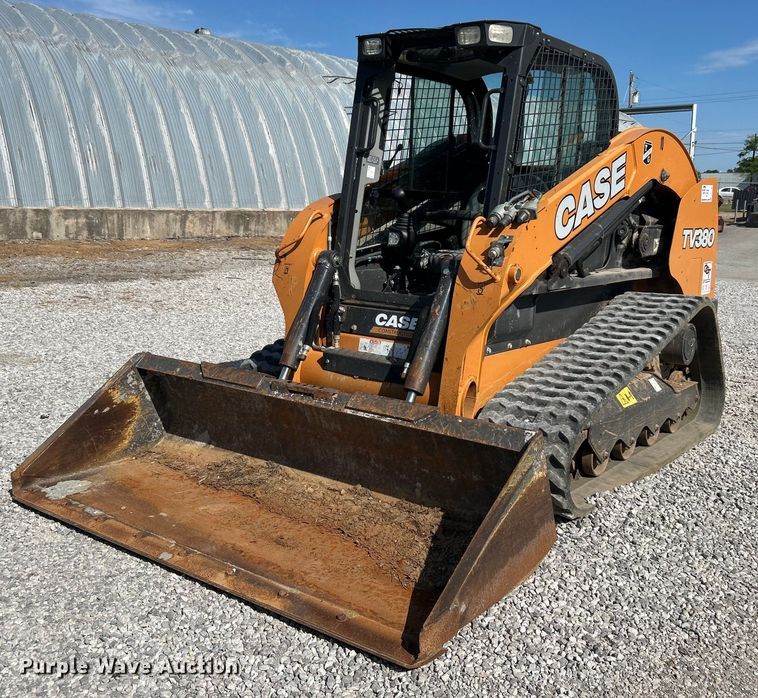2018 Case TV380 tracked skid steer loader - DO1149