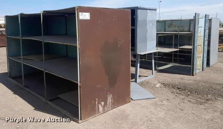 (4) shelving racks - DP2796