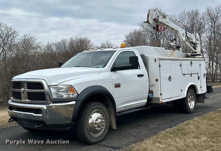 2012 Dodge Ram 5500HD utility / service truck - DP8361