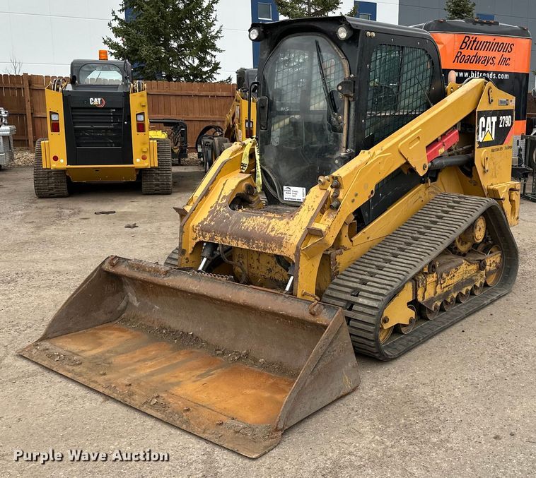 2016 Caterpillar 279D tracked skid steer loader - DQ0774
