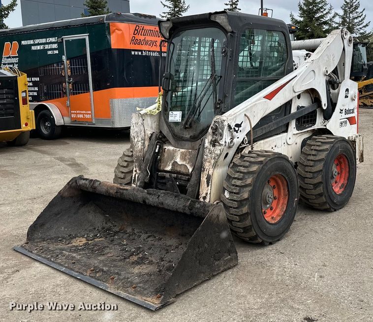 2018 Bobcat S770 skid steer loader - DQ0776