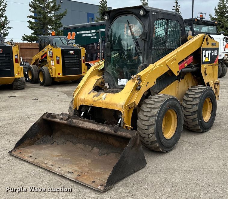 2018 Caterpillar  246D skid steer loader - DQ0777