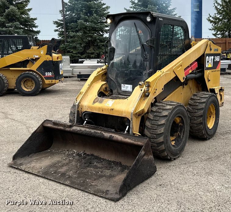 2019 Caterpillar 246D skid steer loader - DQ0778