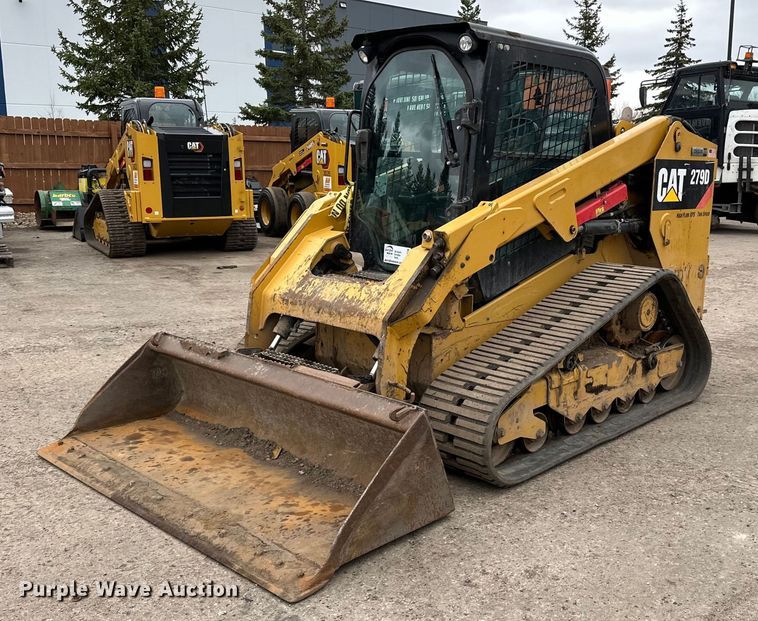 2017 Caterpillar  279D tracked skid steer loader - DQ0779