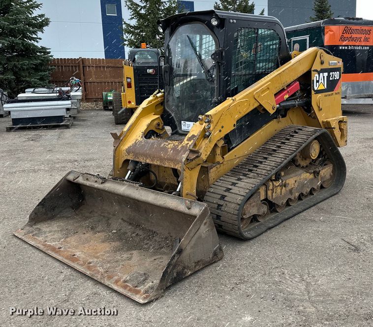 2017 Caterpillar  279D tracked skid steer loader - DQ0780