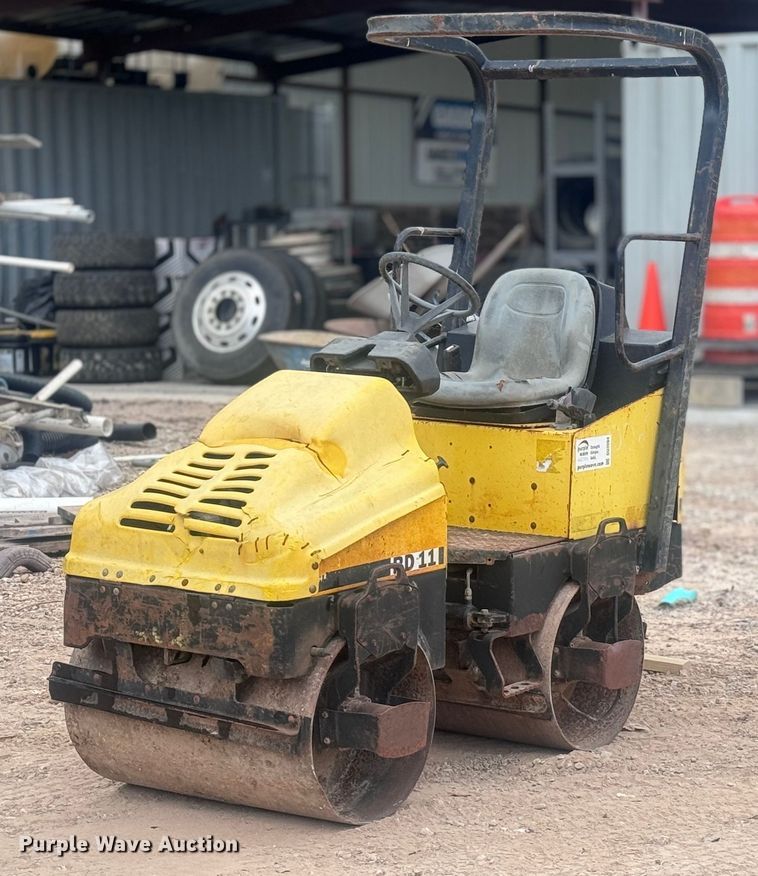 2006 Wacker RD11A double drum vibratory roller - DU3004