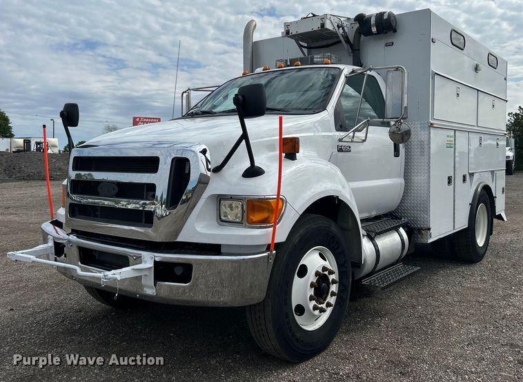 2013 Ford F650 Super Duty utility / service truck - EG1446